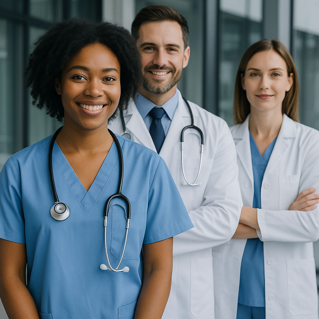 Employer reviewing candidate profiles